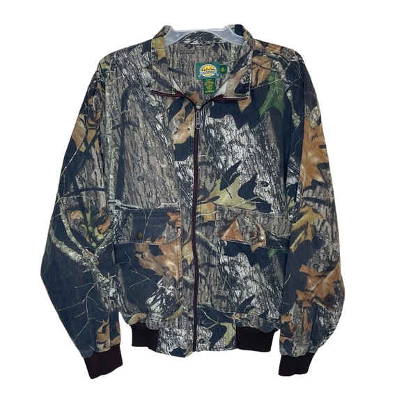 Cabela's Jackets & Coats Cabelas Mossy Oak Camo Bomber Jacket